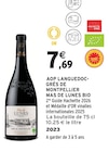 AOP Languedoc-Grés de Montpellier Bio - Mas de Lunes en promo chez Intermarché Hyper Pau à 7,69 €