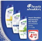 Haarschampoo XXL-Flasche im Angebot bei GLOBUS in Krefeld Haarschampoo XXL-Flasche Angebote von Head & Shoulders bei GLOBUS Krefeld für 4,99 €