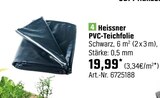 Aktuelles Heissner PVC-Teichfolie Angebot bei OBI in Köln ab 19,99 €