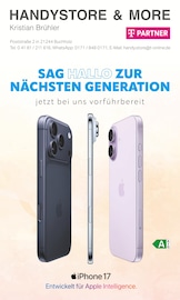 Aktueller handystore & more Elektromärkte Prospekt in Schneverdingen und Umgebung, "SAG HALLO ZUR NÄCHSTEN GENERATION" mit 8 Seiten, 01.10.2025 - 06.10.2025