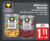 Aktuelle Bohnen Angebote bei EDEKA in Leipzig Aktuelles Hülsenfrüchte Angebot bei EDEKA in Leipzig ab 1,11 €