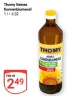 Reines Sonnenblumenöl Angebote von Thomy bei GLOBUS Oberhausen für 2,49 €