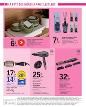 Promos Electroménager dans le catalogue "la fête des mamans" de E.Leclerc Electroménager en promo dans le catalogue E.Leclerc à la page 8