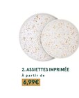 Promo ASSIETTES IMPRIMÉE à 6,99 € dans le catalogue Monoprix "" à Grenoble