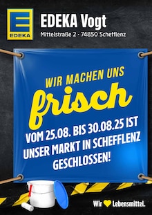 Aktueller EDEKA Prospekt für Elztal und Ungebung, Seiten zum blättern EDEKA Prospekt Wir machen uns frisch mit Seiten in Elztal und Umgebung