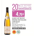 Alsace AOP Muscat Réserve Particulière à Supermarchés Match dans Laxou