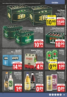 Budweiser im EDEKA Prospekt "Aktuelle Angebote" mit 24 Seiten (Köln)
