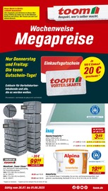 Aktueller toom Baumarkt Baumärkte Prospekt in Altenberg und Umgebung, "Respekt, wer's selber macht." mit 12 Seiten, 26.07.2025 - 01.08.2025