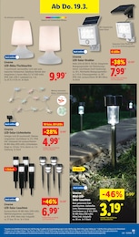 Lidl Lichterkette im Prospekt 