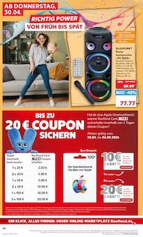 Fernseher im Kaufland Prospekt "Aktuelle Angebote" mit 62 Seiten (Langenhagen)