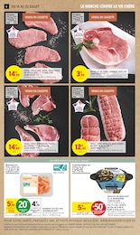 Prix et réduction Rouelle De Jambon De Porc dans le prospectus Intermarché en cours Offre Rouelle De Jambon De Porc dans le catalogue Intermarché du moment à la page 8
