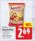 Hanuta Minis von Ferrero für 2,69 € bei EDEKA im Angebot Hanuta Minis von Ferrero im aktuellen EDEKA Prospekt