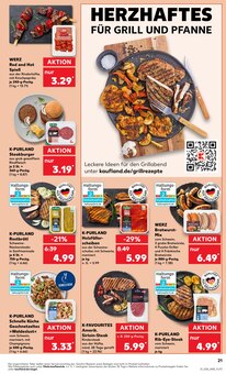 Steak im Kaufland Prospekt "Aktuelle Angebote" mit 52 Seiten (Oberhausen)