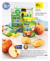 Offre Compote De Pommes dans le catalogue Carrefour du moment à la page 12