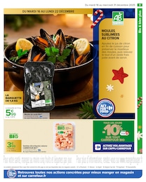Prix et réduction Gambas dans le prospectus Carrefour en cours Offre Gambas dans le catalogue Carrefour du moment à la page 11