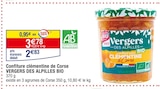 Confiture clémentine de Corse - Vergers des Alpilles Bio dans le catalogue Carrefour