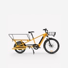 E-Lastenfahrrad Cargobike R500E Longtail gelb im Angebot bei Decathlon in Baden-Baden E-Lastenfahrrad Cargobike R500E Longtail gelb Angebote von BTWIN bei Decathlon Baden-Baden für 2.699,00 €