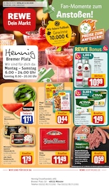 Obst im REWE Prospekt in Münster Aktueller REWE Prospekt mit Obst, "Dein Markt", Seite 1