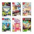 Sélection de jeux à petit prix pour Nintendo Switch (compatibles Nintendo Switch 2) en promo chez Carrefour Sarcelles à 7,99 €