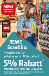 REWE Prospekt für Babenhausen: "Dein Markt", 26 Seiten, 01.12.2025 - 06.12.2025