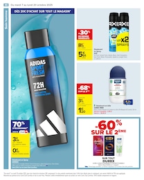 Prix et réduction Axe dans le prospectus Carrefour en cours Offre Axe dans le catalogue Carrefour du moment à la page 52