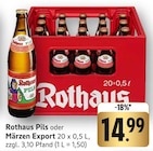 Aktuelle Bier Angebote bei EDEKA in Lörrach Aktuelles Pils Angebot bei EDEKA in Lörrach ab 14,99 €