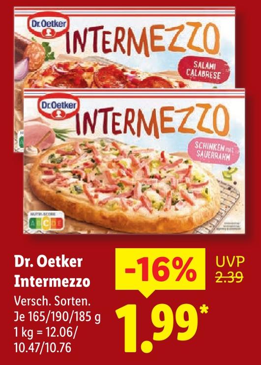 Intermezzo Schinken mit Sauerrahm