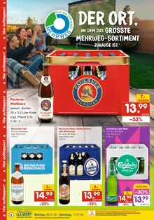 Radler im aktuellen Netto Marken-Discount Prospekt (Saarbrücken) Radler im Netto Marken-Discount Prospekt "DER ORT, AN DEM DU IMMER AUSGEZEICHNETE PREISE FINDEST." mit 6 Seiten (Saarbrücken)