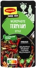 Kaufland Aichach - Würzpaste Teriyaki Style Angebot im Prospekt Würzpaste Teriyaki Style bei Kaufland im Aichach Prospekt für 0,39 €