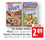 EDEKA - Vitalis Müsli Angebot im Prospekt Vitalis Müsli bei EDEKA im Prospekt "" für 2,49 €