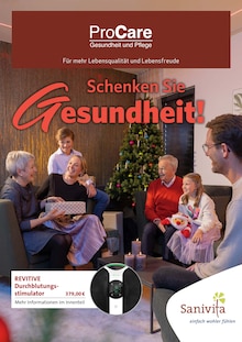 Aktueller Promedia Medizintechnik A. Ahnfeldt GmbH Prospekt "Schenken Sie Gesundheit!" Seite 1 von 6 Seiten