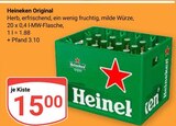 Aktuelle Heineken Angebote bei GLOBUS in Duisburg Aktuelles Original Angebot bei GLOBUS in Duisburg ab 15,00 €
