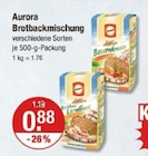 Brotbackmischung von Aurora im aktuellen V-Markt Prospekt für 0,88 €