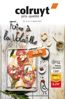 Colruyt Catalogue "Foire à la volaille", 8 pages, Chaussan, 12/10/2021 - 17/10/2021 Colruyt Catalogue "Foire à la volaille", 8 pages, Chaussan, 12/10/2021 - 17/10/2021