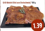 Grill-Kotelett Stiel vom Strohschwein bei EDEKA im Lollar Prospekt für 1,39 €