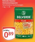 Classica Hartweizenteigwaren im Angebot bei GLOBUS in Bruchsal Classica Hartweizenteigwaren Angebote von Delverde bei GLOBUS Bruchsal für 0,89 €