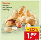 Aktuelle Nüsse Angebote bei Netto Marken-Discount in Wuppertal Aktuelles Erdnüsse Angebot bei Netto Marken-Discount in Wuppertal ab 1,99 €