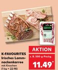 Irisches Lammnackenkarree im Angebot bei Kaufland in Ravensburg Irisches Lammnackenkarree Angebote von K-FAVOURITES bei Kaufland Ravensburg für 11,49 €
