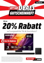 Der aktuelle MediaMarkt Saturn Prospekt Der aktuelle MediaMarkt Saturn Prospekt LET'S GO! DEALS GUTSCHEINHEFT