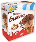 Cones creme glacee - Kinder bueno - Super U à Clermont-Ferrand Cones creme glacee - Kinder bueno en promo chez Super U Clermont-Ferrand à 1,88 €