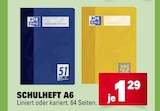 Schulheft A6 Linierte Angebote von Oxford bei E center Mainz für 1,29 €