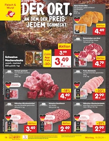 Hackfleisch im Netto Marken-Discount Prospekt "Aktuelle Angebote" mit 57 Seiten (Cottbus)