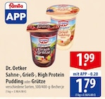 Dr. Oetker Sahne-, Grieß-, High Protein Pudding oder Grütze Angebote bei famila Nordost Stralsund für 1,99 €