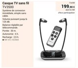 Casque TV sans fil en promo chez Technicien de Santé Bois-Colombes à 199,90 €