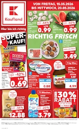 Kaufland Prospekt: "Aktuelle Angebote", 54 Seiten, 15.05.2026 - 20.05.2026