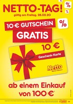 Netto Marken-Discount Prospekt "WOCHENENDKRACHER", 3 Seiten, für Dahlenwarsleben, 28.02.2020 - 29.02.2020 Netto Marken-Discount Prospekt "WOCHENENDKRACHER", 3 Seiten, für Dahlenwarsleben, 28.02.2020 - 29.02.2020