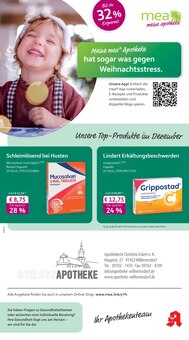 Aktueller mea - meine apotheke Prospekt "Unsere Dezember-Angebote" Seite 1 von 4 Seiten