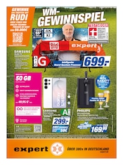 Fernseher im expert Prospekt in Jülich Aktueller expert Prospekt mit Fernseher, "Top Angebote", Seite 1