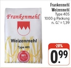 Weizenmehl Type 405 bei nah und gut im Trautskirchen Prospekt für 0,99 €