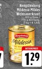 Mildessa Mildes Weinsauerkraut Angebote von Hengstenberg bei EDEKA Krefeld für 1,29 €